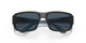 Close Up View of Costa Del Mar Fantail Unisex Designer Sunglasses Black/Polarized Gray 580P 59 mm