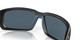 Profile View of Costa Del Mar Fantail Unisex Designer Sunglasses Black/Polarized Gray 580P 59 mm Alternate 1