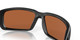 Profile View of Costa Del Mar Fantail Sunglasses Black Blackout/Polarized Green Mirror 580P 59mm Alternate 1