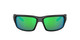 Side View of Costa Del Mar Fantail Unisex Sunglass in Black/Polarized Green Mirror 580P 59 mm Alternate 1