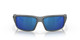 Front View of Costa Del Mar Fantail Unisex Sunglass Gray Black/Polarized Blue Mirror 580P 59mm
