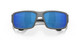Close Up View of Costa Del Mar Fantail Unisex Sunglass Gray Black/Polarized Blue Mirror 580P 59mm