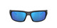 Side View of Costa Del Mar Fantail Unisex Sunglass Black Gray/Polarized Blue Mirror 580G 59mm Alternate 1