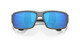 Close Up View of Costa Del Mar Fantail Unisex Sunglass Gray Black/Polarized Blue Mirror 580G 59mm