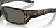 Top View of Costa Del Mar Fantail Pro Unisex Sunglass Grey Wetlands/Polarized Gray 580G 60mm