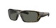 Close Up View of Costa Del Mar Fantail Pro Unisex Sunglass Grey Wetlands/Polarized Gray 580G 60mm Alternate 1