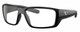 Profile View of Costa Del Mar Fantail Pro Designer Reading Eye Glasses in Matte Black Unisex Rectangular Full Rim Acetate 60 mm