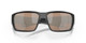 Close Up View of Costa Del Mar Fantail Pro Sunglass Black/Polarize Copper Silver Mirror 580G 60mm