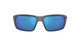 Side View of Costa Del Mar Fantail Pro Unisex Sunglasses Gray/Polarized Blue Mirror 580G 60mm Alternate 1
