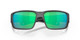 Close Up View of Costa Del Mar Fantail Pro Unisex Sunglass Gray/Polarized Green Mirror 580G 60 mm