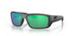 Profile View of Costa Del Mar Fantail Pro Unisex Sunglass Gray/Polarized Green Mirror 580G 60 mm