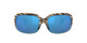 Side View of Costa Del Mar Gannet Womens Sunglass Brown Wahoo/Polarized Blue Mirror 580G 58mm Alternate 1