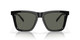 Front View of Costa Del Mar Keramas Unisex Sunglasses in Black Silver/Polarized Gray 580G 54mm