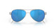 Front View of Costa Del Mar Loreto Women Sunglass Silver/Polarized Blue Mirror 580G Glass 56mm
