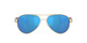 Side View of Costa Del Mar Loreto Womens Sunglasses Rose Gold/Polarized Blue Mirror 580G 56mm Alternate 1