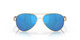 Front View of Costa Del Mar Loreto Womens Sunglasses Rose Gold/Polarized Blue Mirror 580G 56mm