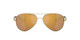 Close Up View of Costa Del Mar Loreto Women Pilot Sunglasses Gold/Polarized Gold Mirror 580G 56mm Alternate 1