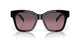 Front View of Costa Del Mar Nusa Cat Eye Sunglass Black Gold/Polarized Rose Gradient 580G 54mm