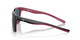 Side View of Costa Del Mar Panga Cat Eye Sunglasses in Black Fuchsia/Polarized Gray 580P 56mm