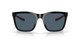 Front View of Costa Del Mar Panga Cat Eye Sunglasses in Black Fuchsia/Polarized Gray 580P 56mm