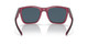 Front View of Costa Del Mar Panga Cat Eye Sunglasses in Black Fuchsia/Polarized Gray 580P 56mm Alternate 1