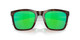 Close Up View of Costa Del Mar Panga Cat Eye Sunglasses Tortoise/Polarized Green Mirror 580P 56mm