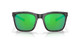 Front View of Costa Del Mar Panga Sunglasses in Gray Tortoise/Polarized Green Mirror 580P 56mm
