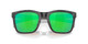 Close Up View of Costa Del Mar Panga Sunglasses in Gray Tortoise/Polarized Green Mirror 580P 56mm