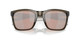 Close Up View of Costa Del Mar Panga Sunglasses in Taupe/Polarized Copper Silver Mirror 580P 56mm