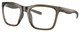 Profile View of Costa Del Mar Panga Designer Blue Light Blocking Eyeglasses in Shiny Taupe Gray Brown Crystal Ladies Cat Eye Full Rim Acetate 56 mm
