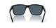 Front View of Costa Del Mar Paunch Unisex Designer Sunglass in Black/Polarized Gray 580P 57 mm Alternate 1