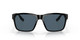 Front View of Costa Del Mar Paunch Unisex Designer Sunglass in Black/Polarized Gray 580P 57 mm
