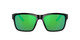 Side View of Costa Del Mar Paunch Unisex Sunglasses in Black/Polarized Green Mirror 580P 57mm Alternate 1