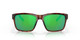 Front View of Costa Del Mar Paunch Unisex Sunglasses Tortoise/Polarized Green Mirror 580P 57mm