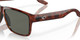 Top View of Costa Del Mar Paunch Unisex Sunglasses Tortoise Havana/Polarized Gray 580G 57 mm