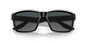 Close Up View of Costa Del Mar Paunch Unisex Sunglass in Black/Polarized Gray Gradient 580G 57 mm