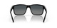 Front View of Costa Del Mar Paunch Unisex Sunglass in Black/Polarized Gray Gradient 580G 57 mm Alternate 1