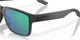 Top View of Costa Del Mar Paunch Sunglasses in Gray Crystal/Polarized Green Mirror 580G 57mm
