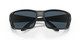 Close Up View of Costa Del Mar Permit Unisex Sunglass in Black Blackout/Polarized Gray 580P 63 mm