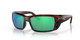 Top View of Costa Del Mar Permit Unisex Sunglasses Tortoise/Polarized Green Mirror 580G 63mm Alternate 1