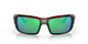 Front View of Costa Del Mar Permit Unisex Sunglasses Tortoise/Polarized Green Mirror 580G 63mm