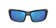 Side View of Costa Del Mar Permit Unisex Sunglasses in Black/Polarized Blue Mirror 580G 63 mm Alternate 1