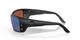 Side View of Costa Del Mar Permit Unisex Sunglasses in Black/Polarized Green Mirror 580G 63mm