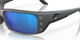 Top View of Costa Del Mar Permit Unisex Sunglass Gray/Polarized Blue Mirror 580G GLASS 63 mm