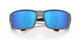 Close Up View of Costa Del Mar Permit Unisex Sunglass Gray/Polarized Blue Mirror 580G GLASS 63 mm
