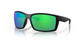 Top View of Costa Del Mar Reefton Unisex Sunglass in Black/Polarized Green Mirror 580P 64 mm Alternate 1