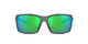 Side View of Costa Del Mar Reefton Unisex Sunglasses in Gray/Polarized Green Mirror 580P 64mm Alternate 1