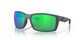 Profile View of Costa Del Mar Reefton Unisex Sunglasses in Gray/Polarized Green Mirror 580P 64mm