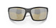 Close Up View of Costa Del Mar Reefton Unisex Sunglasses Black/Polarized Silver Mirror 580P 64 mm