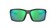 Side View of Costa Del Mar Reefton Unisex Sunglass in Black/Polarized Green Mirror 580G 64 mm Alternate 1